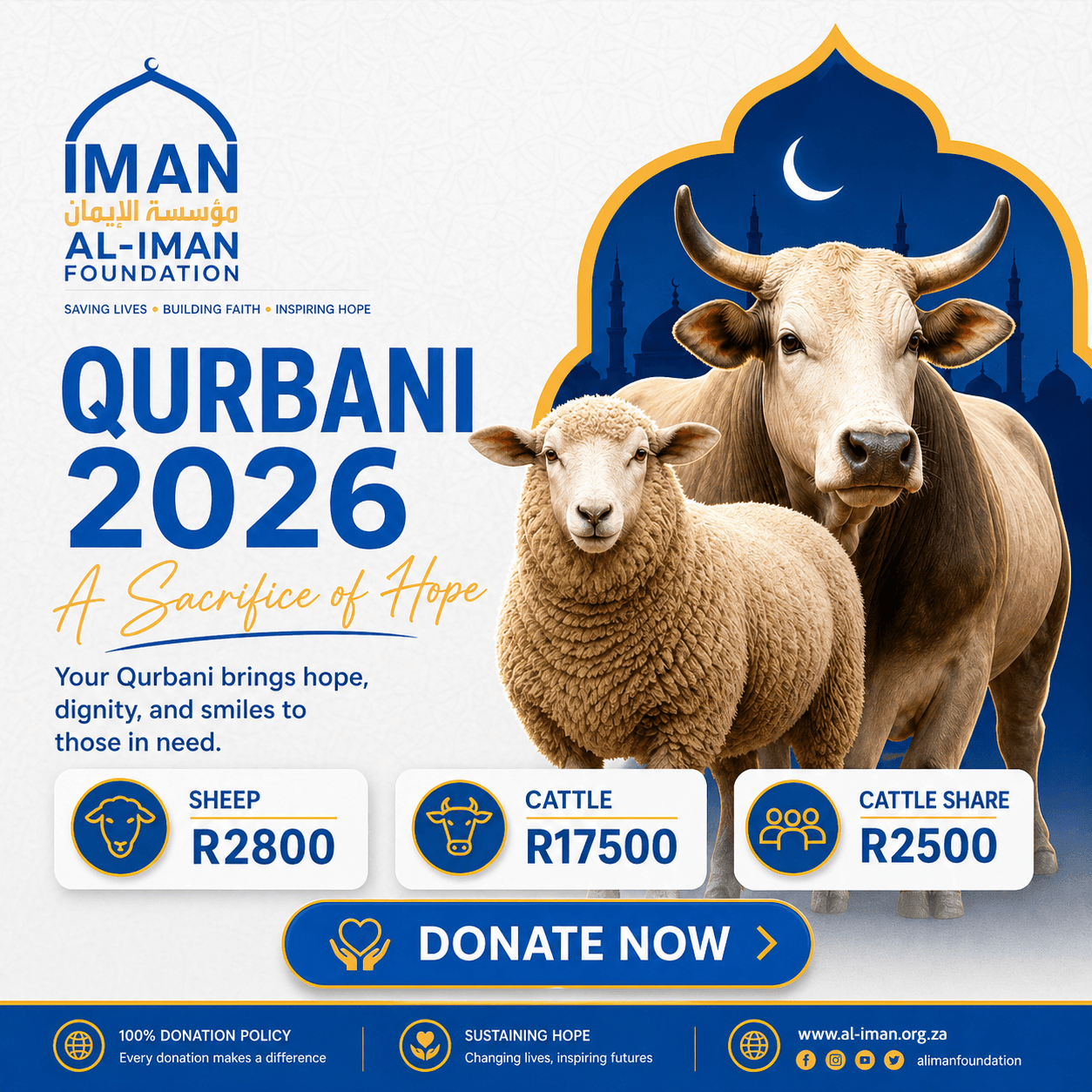 Qurbani distribution